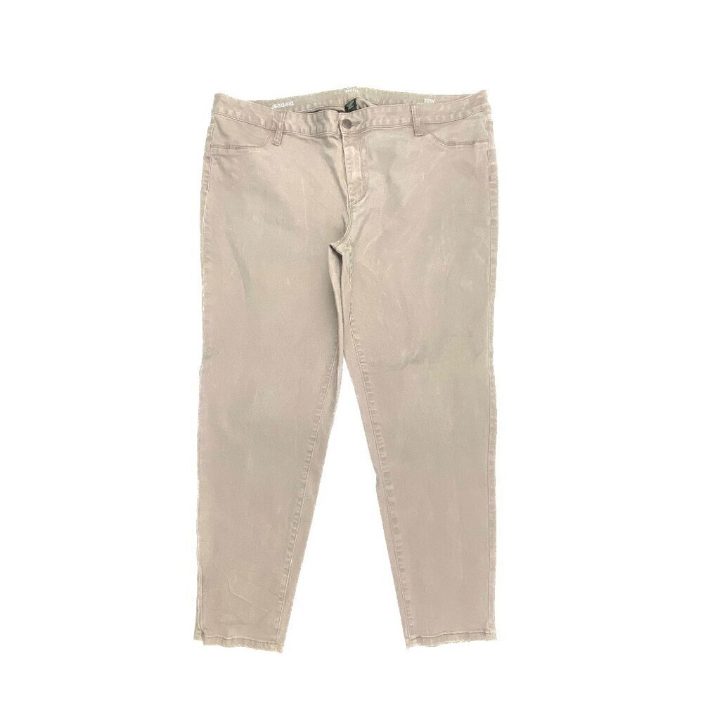 a.n.a Jegging‎ Jeans Womens 22W Gray High Rise Stretch Denim